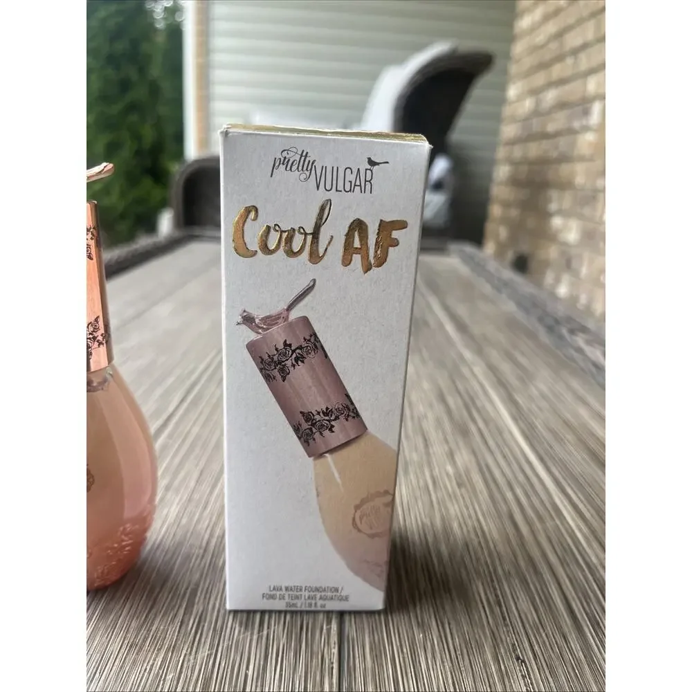 PRETTY VULGAR Cool AF Lava Water Foundation 12 1.18oz / 35mL Full Size
